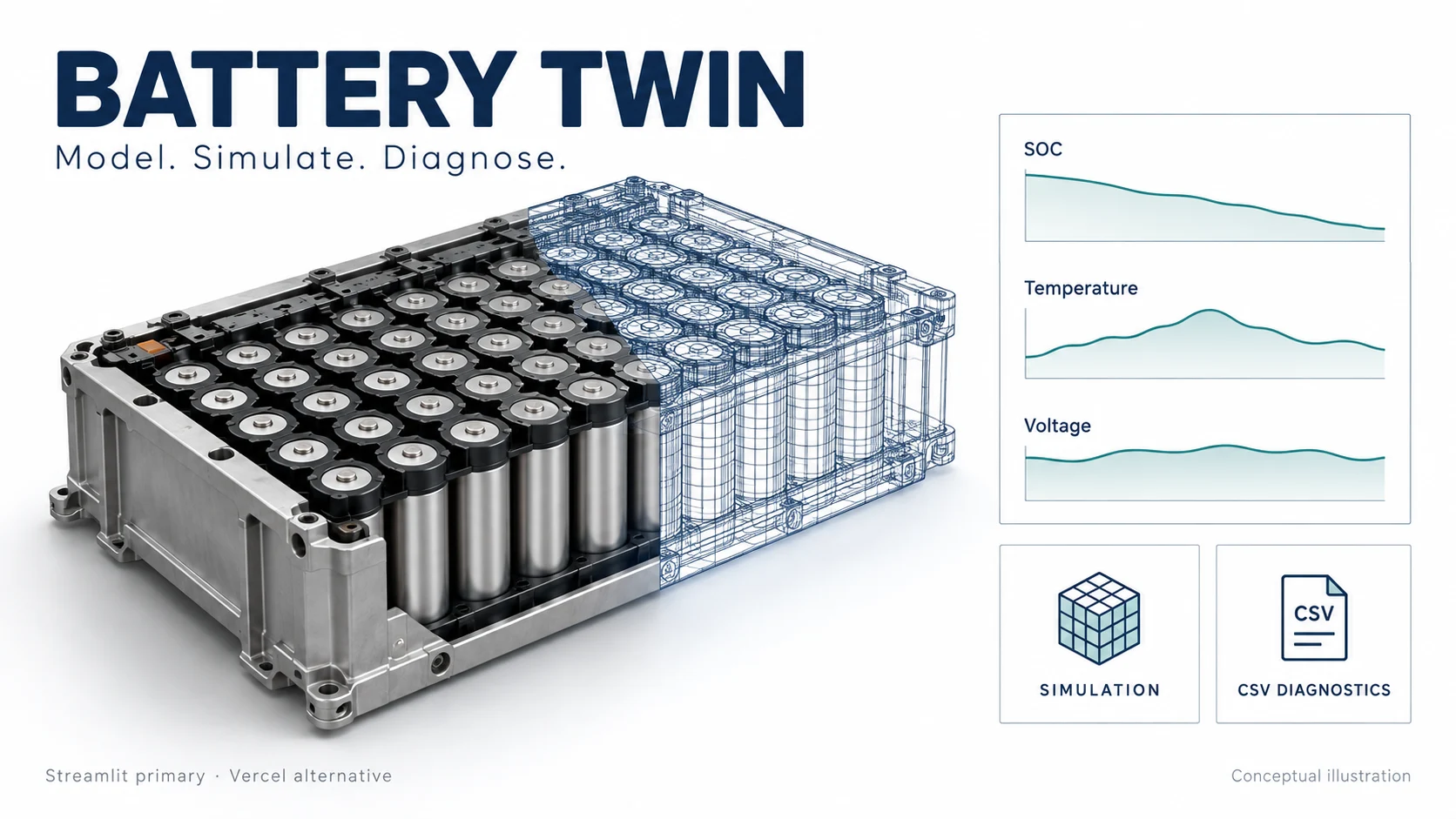 Digital Twin — Li-ion Battery Packs